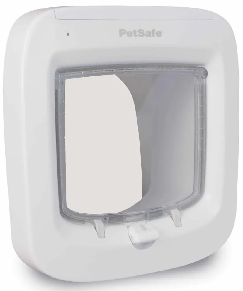 Porta para gatos com microchip branco PPA19-16145