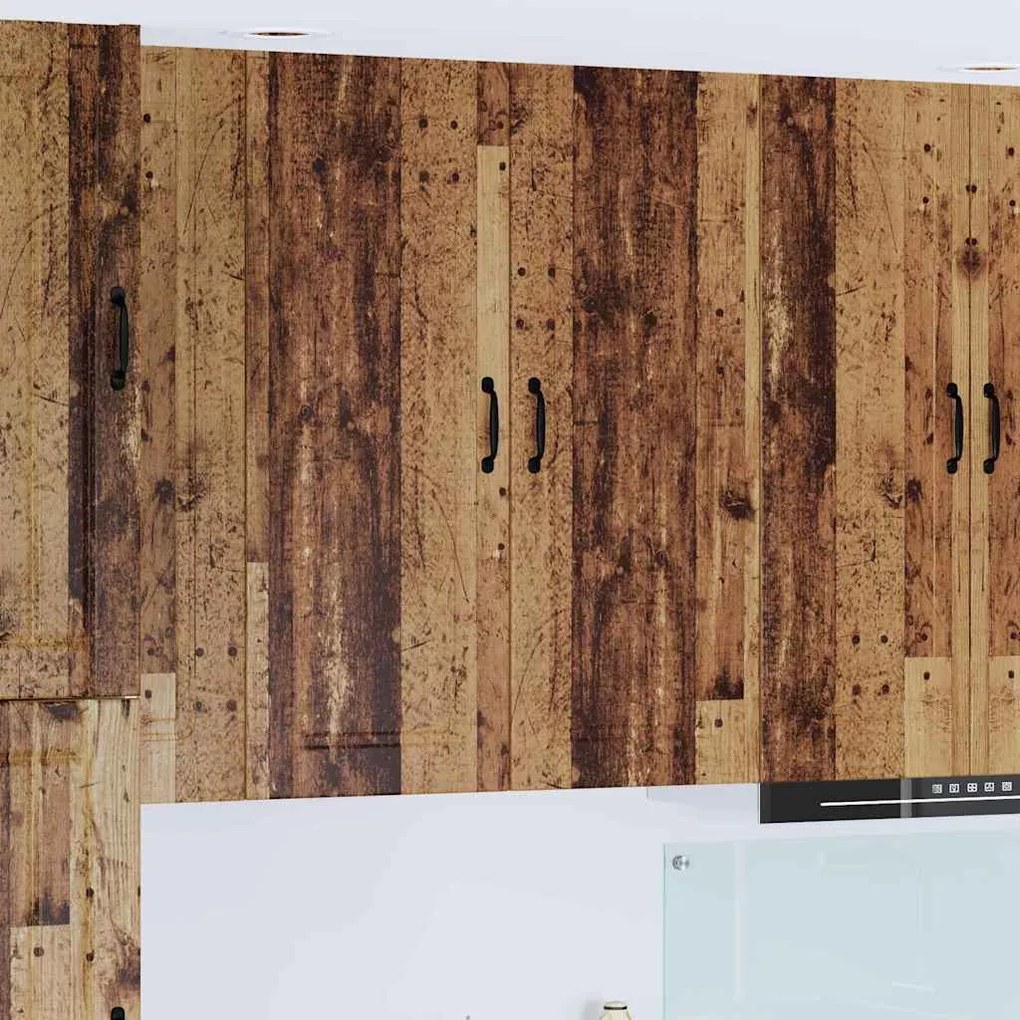 vidaXL Armário de Cozinha com porta Madeira antiga 40 x 31 x 100 cm