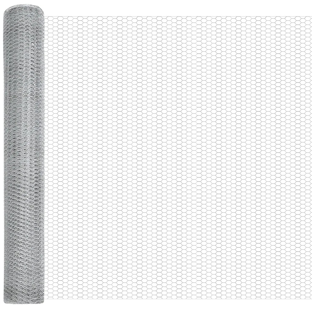Postes de Cerca vidaXL 22 pcs U-Channel 100 cm Aço Galvanizado, Cerca