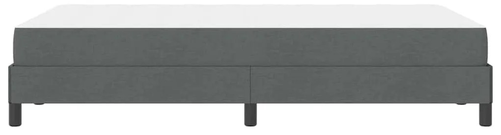 Cama Box Outros Cinzento escuro 120 x 190 cm tecido