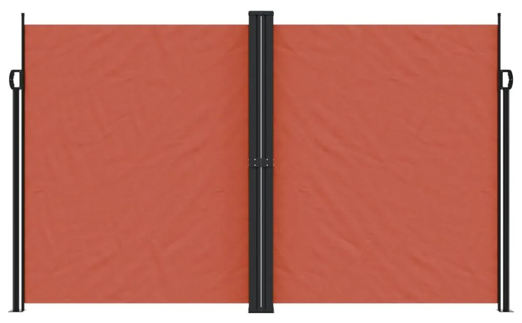 Toldo lateral retrátil 200x600 cm terracota