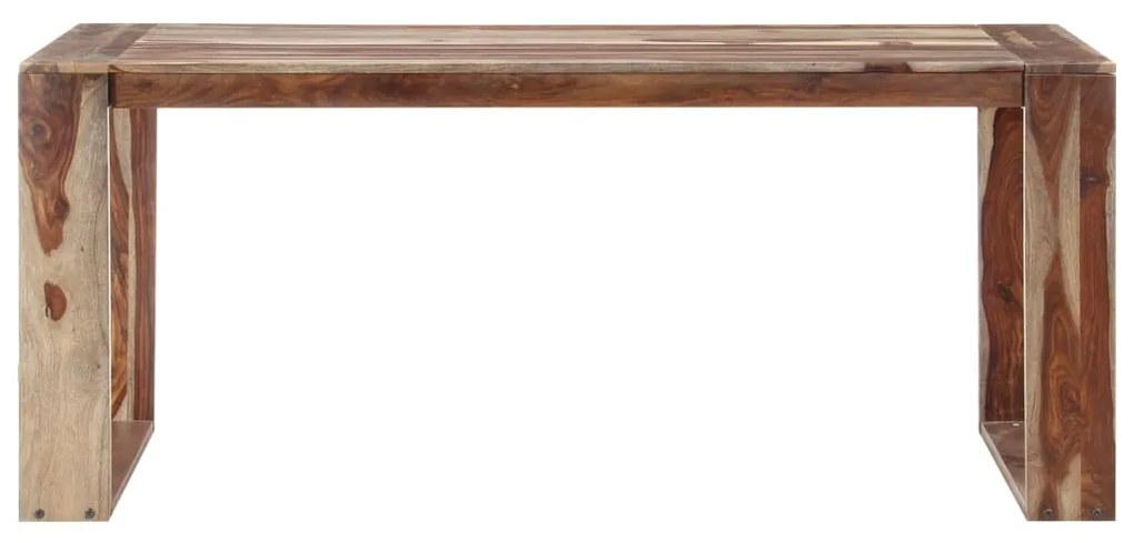 Mesa de jantar 180x90x76 cm madeira maciça