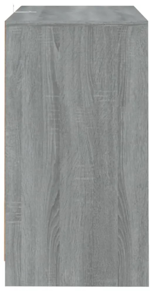 Aparadores 2 pcs 70x41x75 cm derivados de madeira cinza sonoma