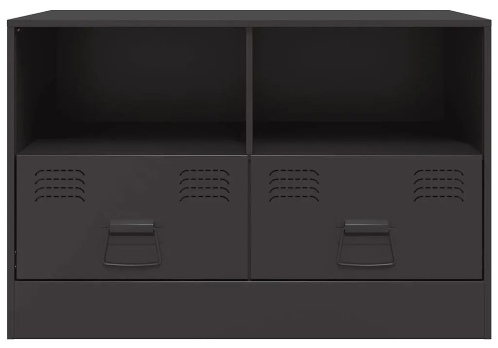 Móvel de TV 67x39x44 cm aço preto