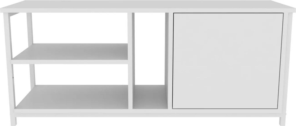 TV Stand Neola – Branco – 120 cm x 35,3 cm x 50,8 cm