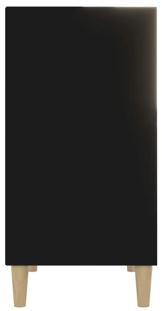 Aparador 57x35x70 cm derivados de madeira preto