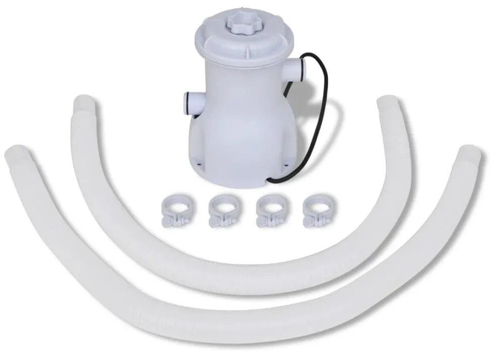 Bomba com filtro para piscina 1135 L / h