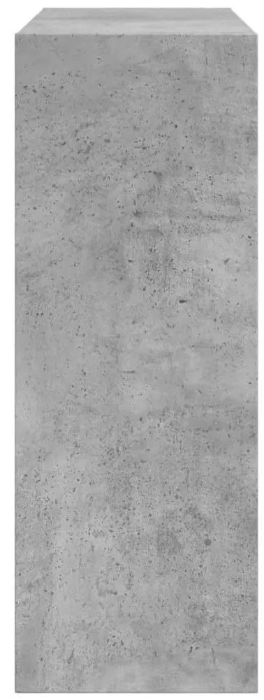 Sapateira 60x21x57 cm derivados de madeira cinzento cimento