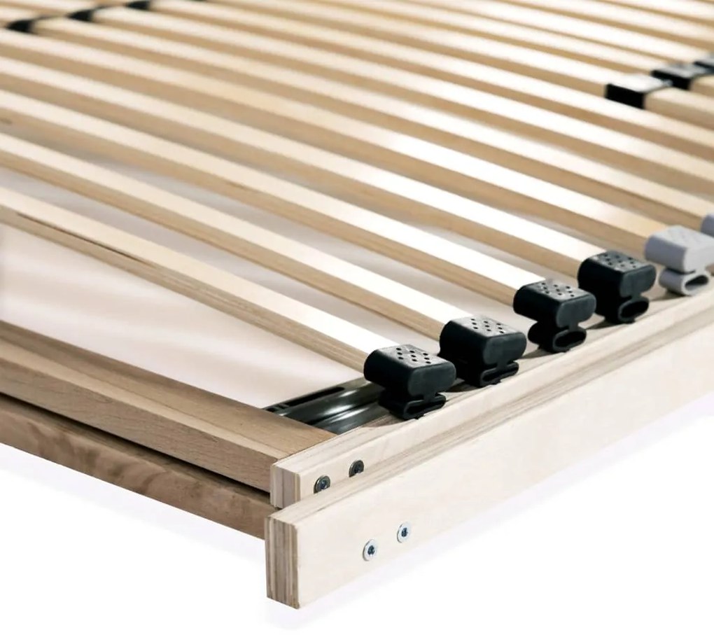 Estrado de ripas com 28 ripas 7 zonas 120x200 cm