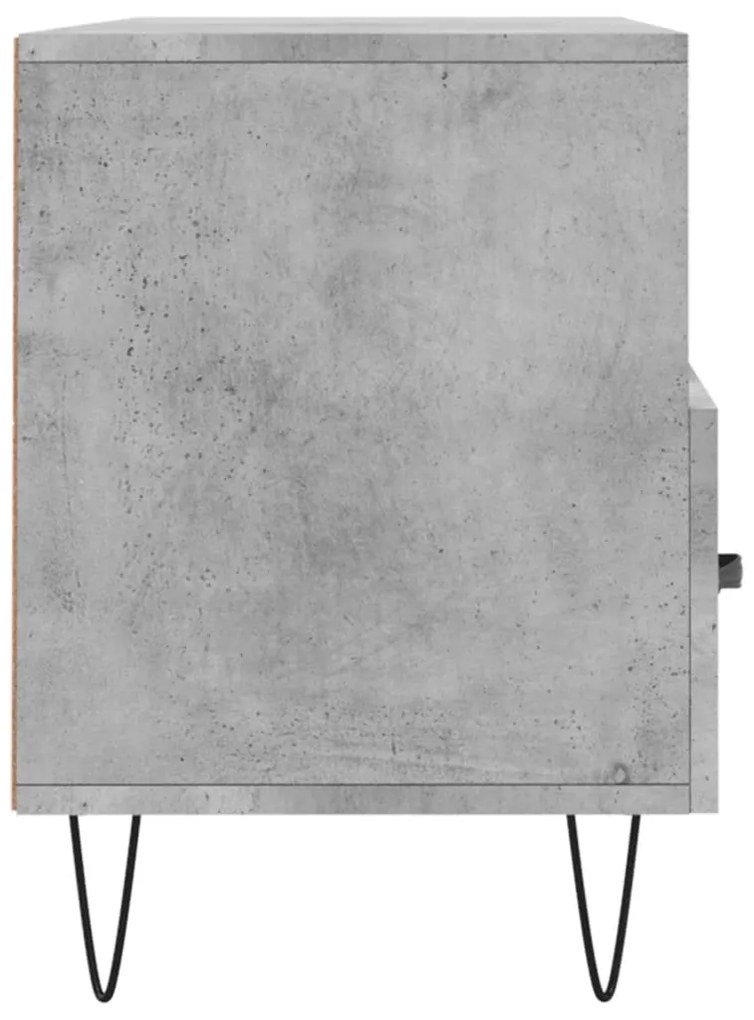 Móvel p/ TV 102x36x50 cm madeira processada cinzento cimento