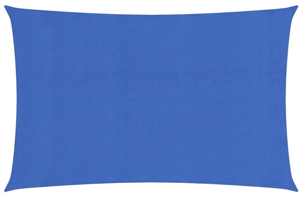 Para-sol estilo vela 160 g/m² 2x5 m PEAD azul