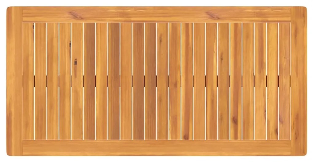 Conjunto de Jantar de Jardim 3 pcs Madeira clara Padrão