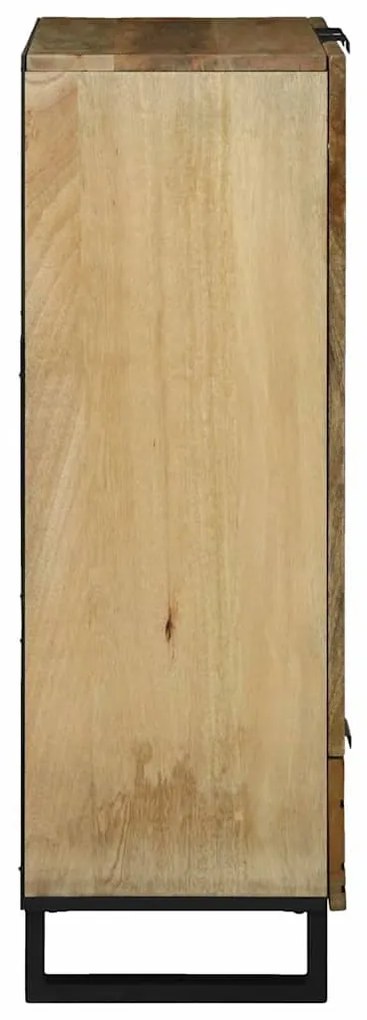 Highboard 60x33.5x100 cm Madeira Sólida de Manga