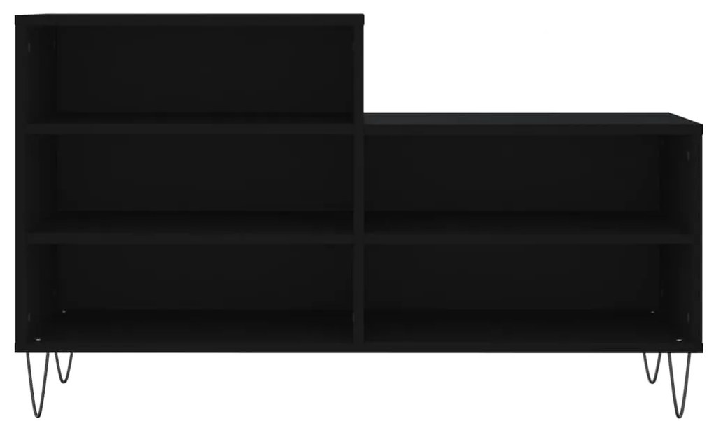 Sapateira 102x36x60 cm derivados de madeira preto
