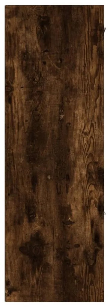 Armário de arrumação 60x29,5x90 cm cor carvalho fumado
