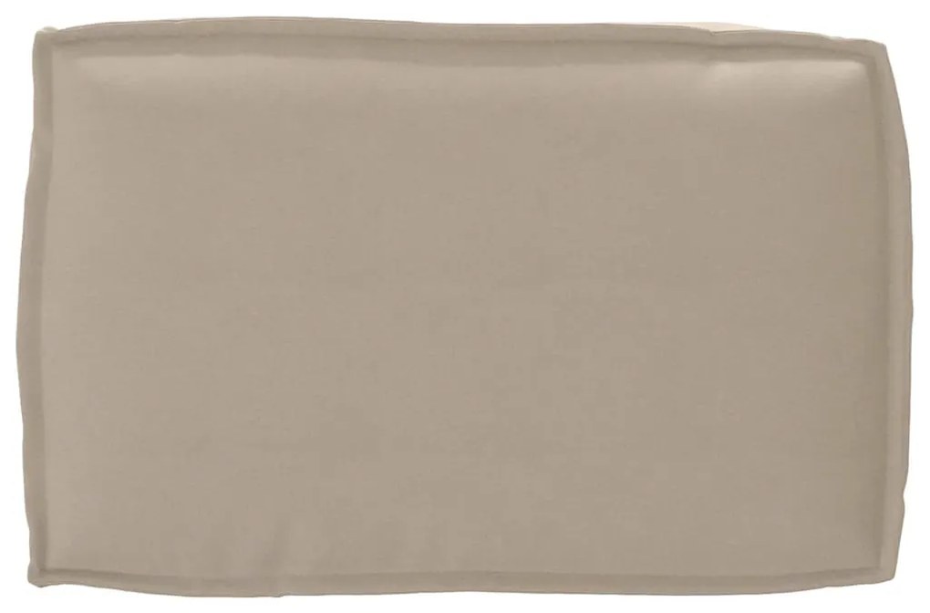 Conjunto de Almofadas para Palete 3 pcs Cinzento-acastanhado