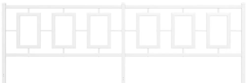Cabeceira de cama 200 cm metal branco