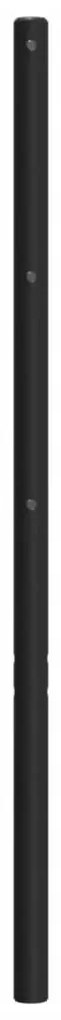 Cabeceira de cama 90 cm metal preto