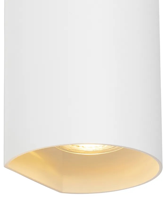 LED Candeeiro de parede inteligente branco redondo incluindo 2 WiFi GU10 - Sabbir Design