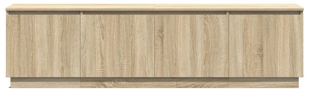 Armário para TV vidaXL com LED Carvalho Sonoma 180x38x49 cm Madeira en