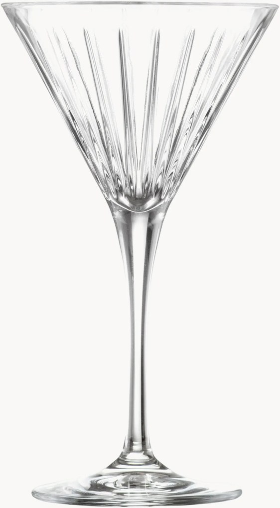 Copos de martini de cristal Timeless, conjunto de 6