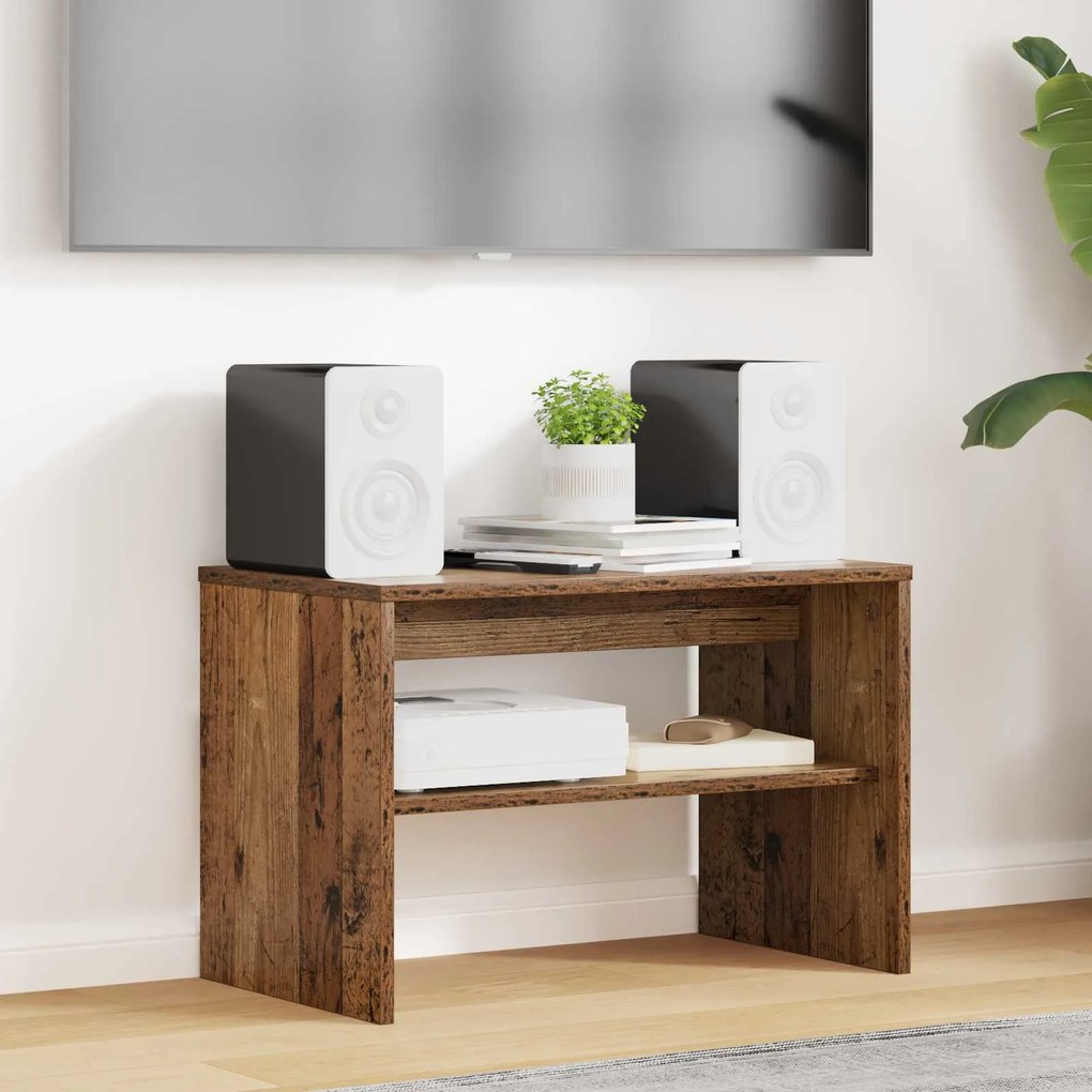 vidaXL Gabinete para TV Madeira antiga 60 x 35 x 40 cm