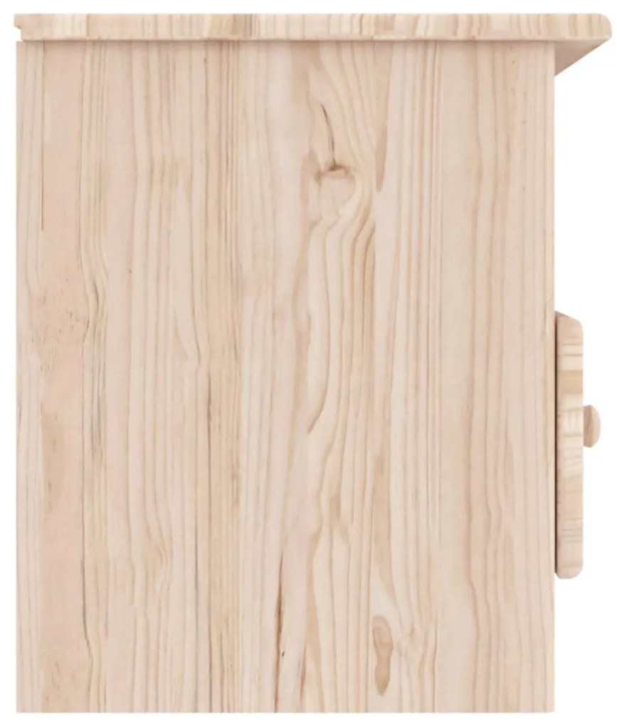 Móvel de TV c/ gavetas ALTA 100x35x41 cm pinho maciço