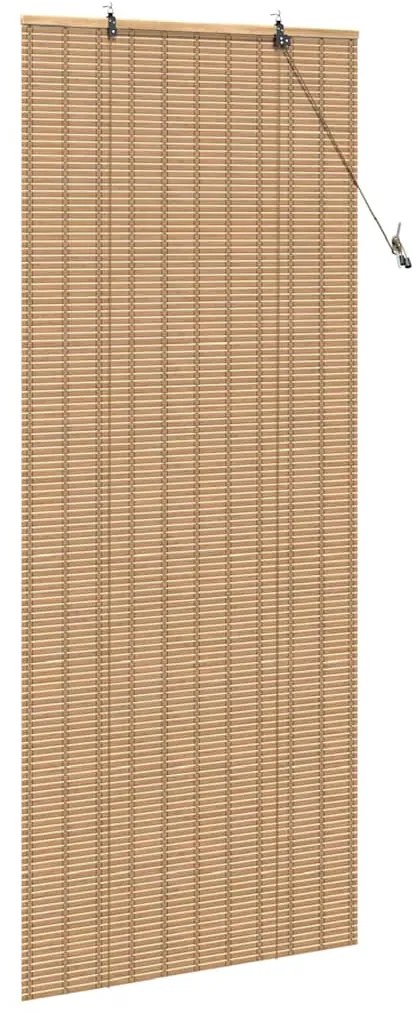 Persianas e Sombras para Janela Marrom Claro 100 x 220 cm Bambu