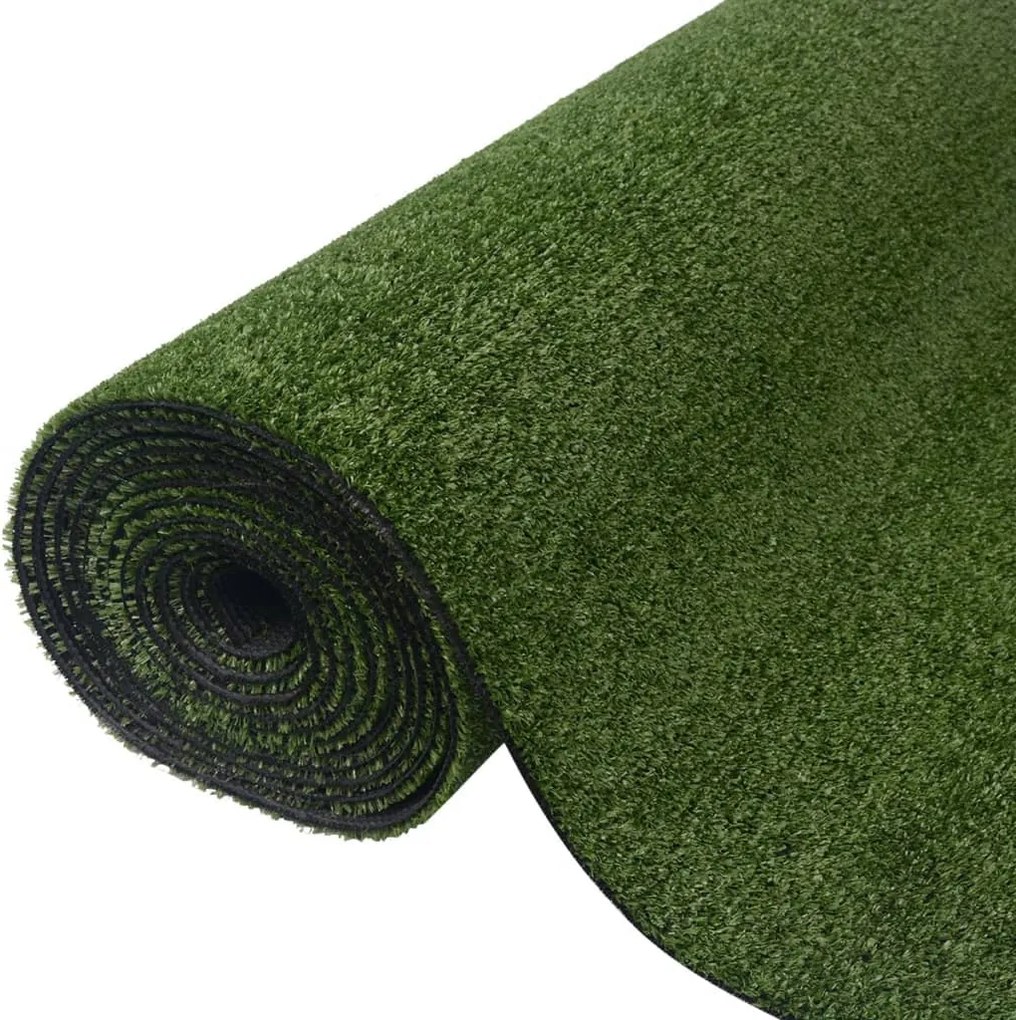 vidaXL Relva artificial 1,5x20 m/7-9 mm verde