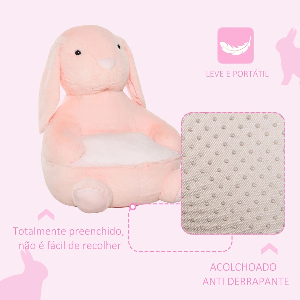 Poltrona Infantil Rabbit - Design Nórdico