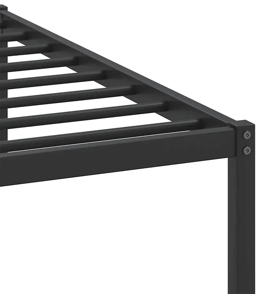 Estrutura cama sem colchão 193x203 cm carvalho castanho