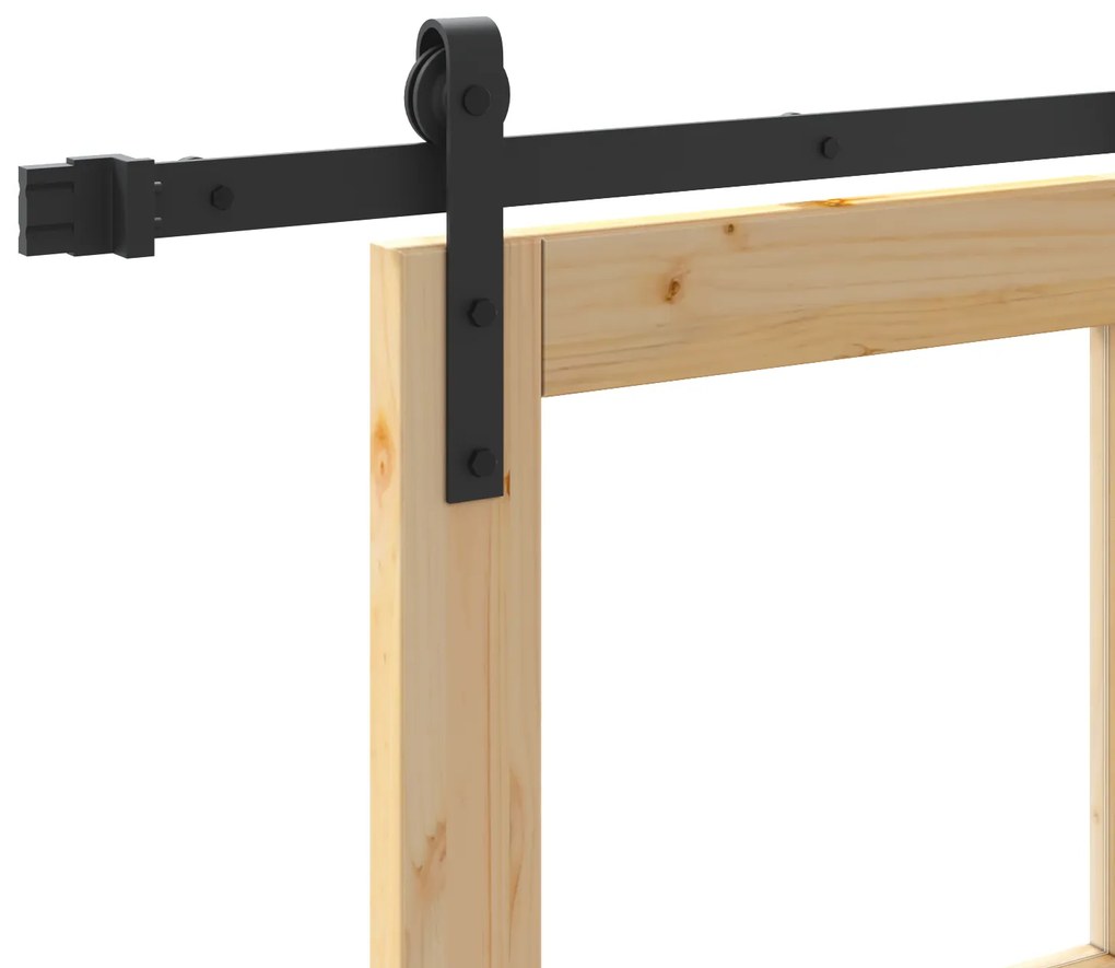 Porta Deslizante vidaXL com Conjunto de Ferragens 'ORKDAL'61x198.5 cm