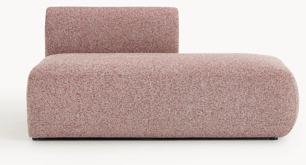 Módulo chaise longue em bouclé Sofia