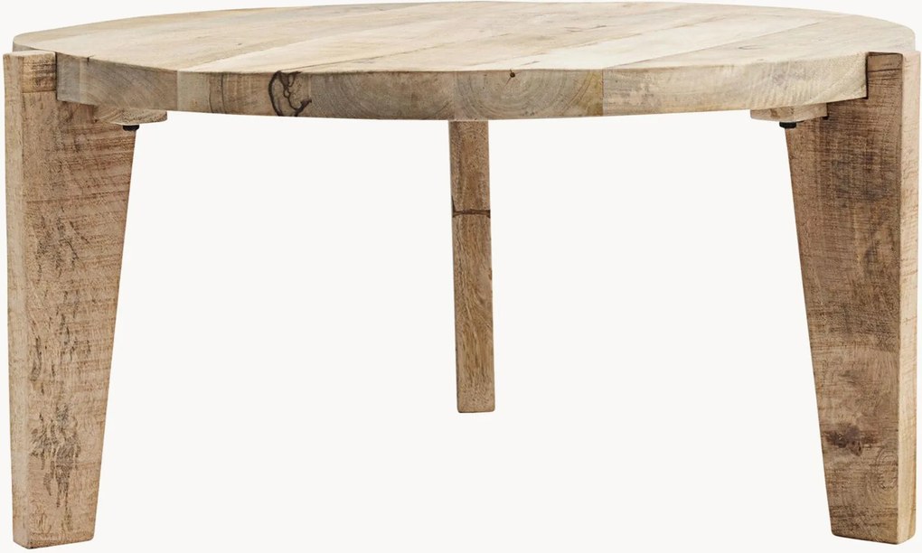 Mesa de centro em madeira de manga Bali