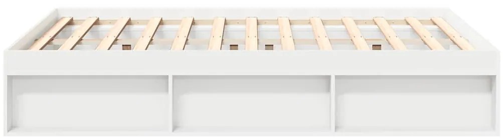 Estrutura cama de casal pequena 120x190 cm branco