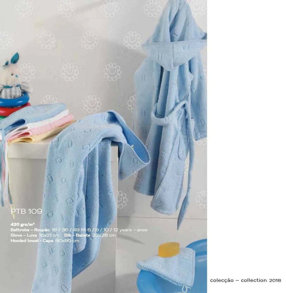 Capa de banho de bebé 80x80 cm - Toalha com capuz: Rosa