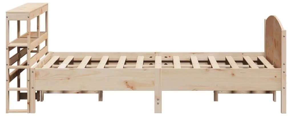 Cama sem colchão 120x190 cm madeira de pinho maciça