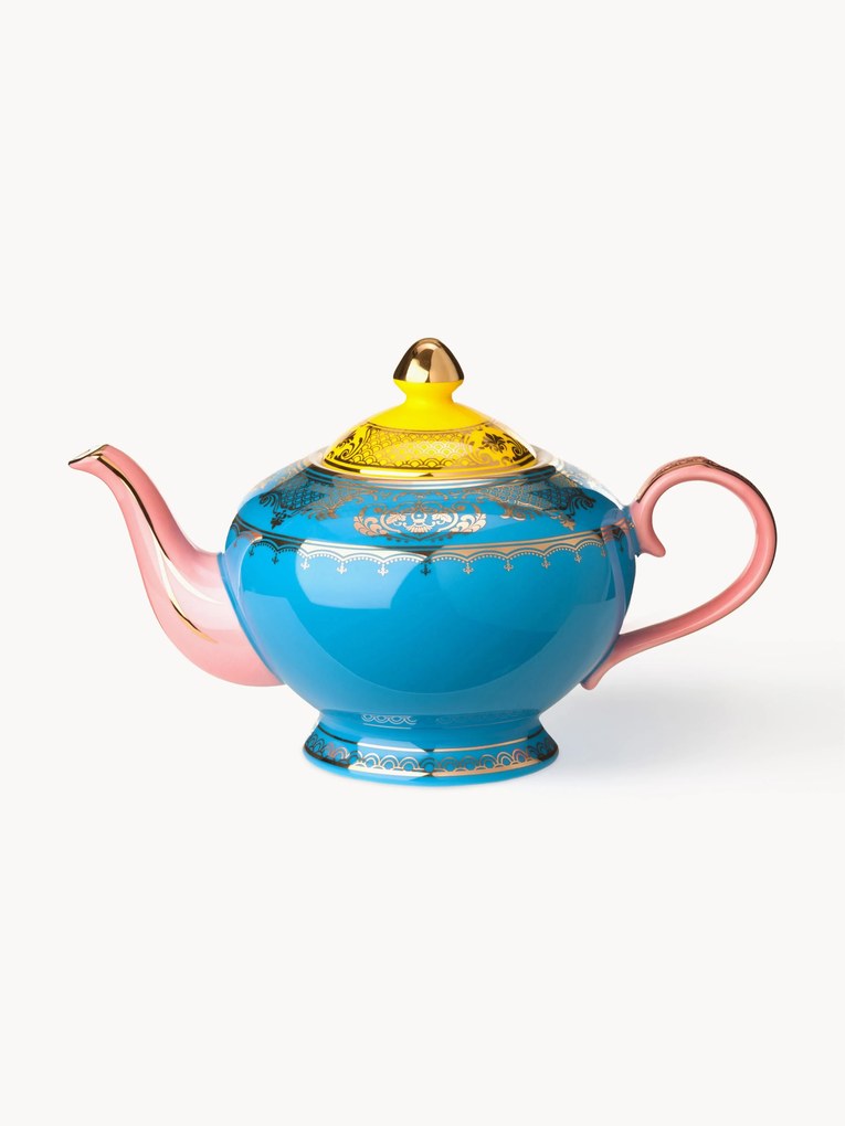 Bule de chá em porcelana artesanal Grandpa, 700 ml