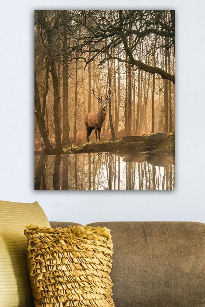 Quadro Decorativo em Tela 1276742665 – Multicolor – 50 x 70 cm