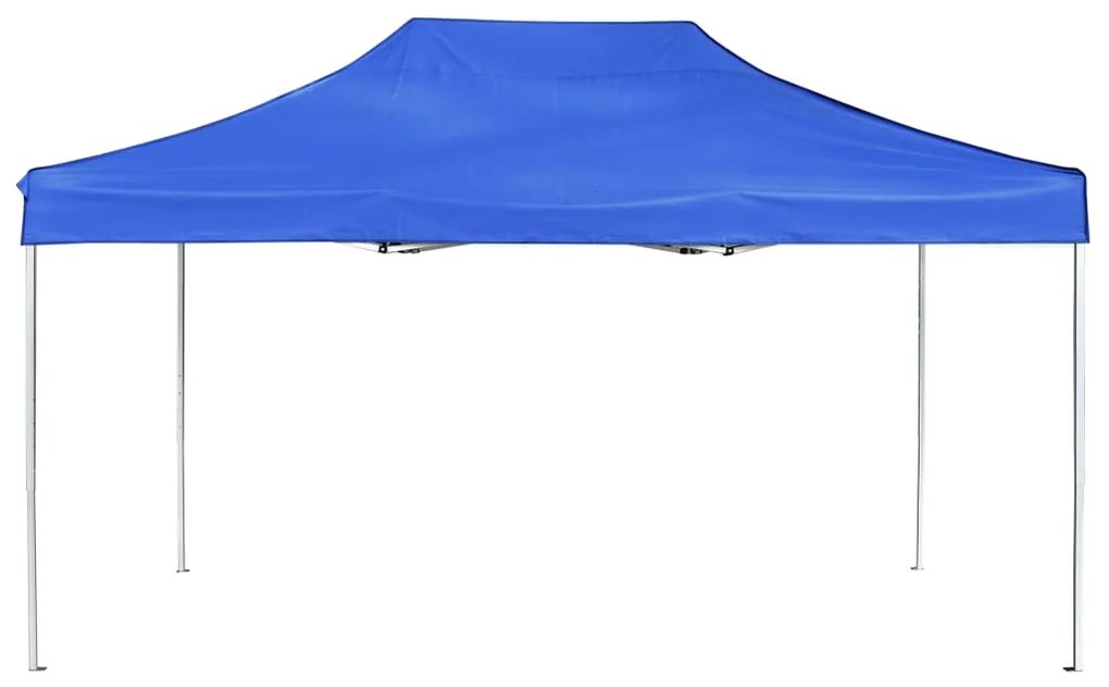 Tenda dobrável profissional para festas alumínio 4,5x3m azul