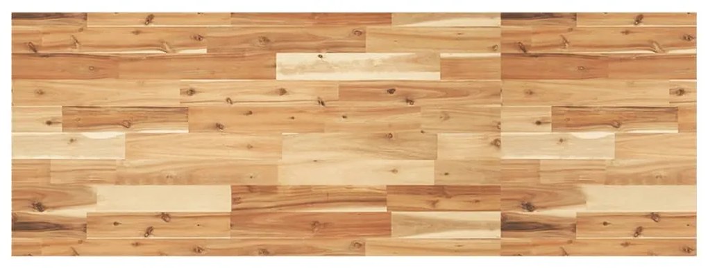 vidaXL Tampo p/ móvel de WC 120x50x2cm acácia maciça acabamento a óleo