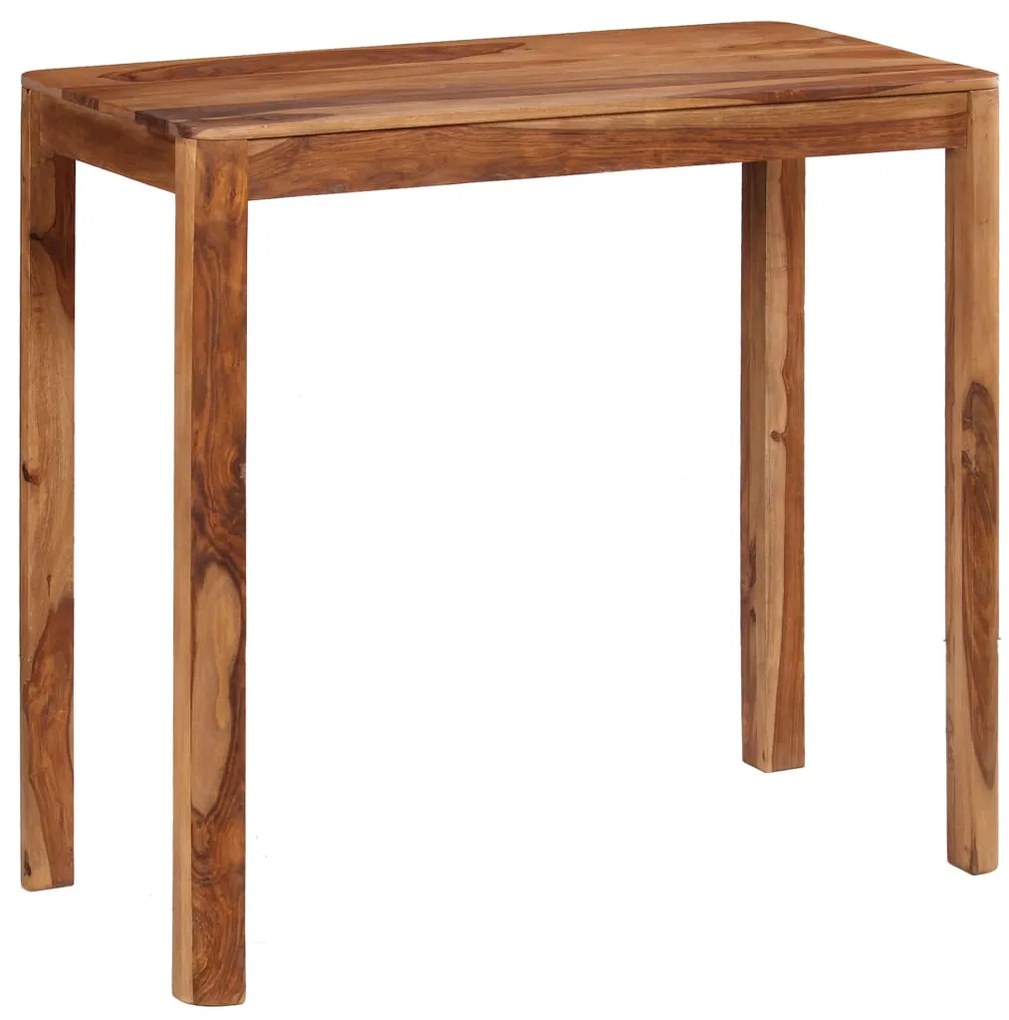 Conjunto de bar 5 pcs 115x56x107 cm madeira maciça