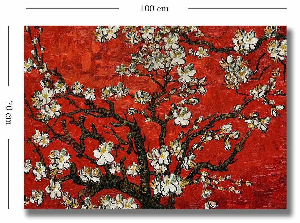 Pintura Decorativa em Tela 70100VANGOGH075 – Multicolor – 70 x 100 cm