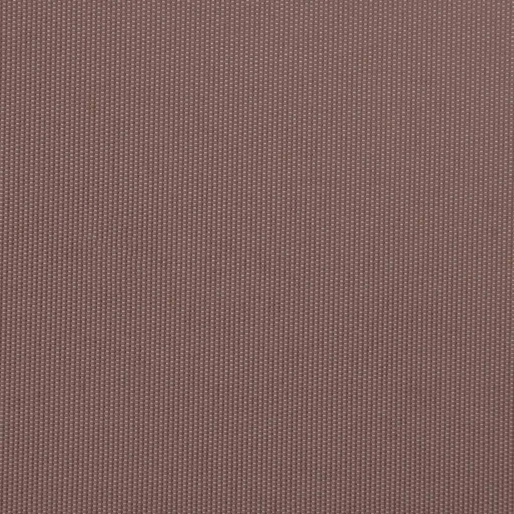 Toldo retrátil automático 400x300 cm castanho