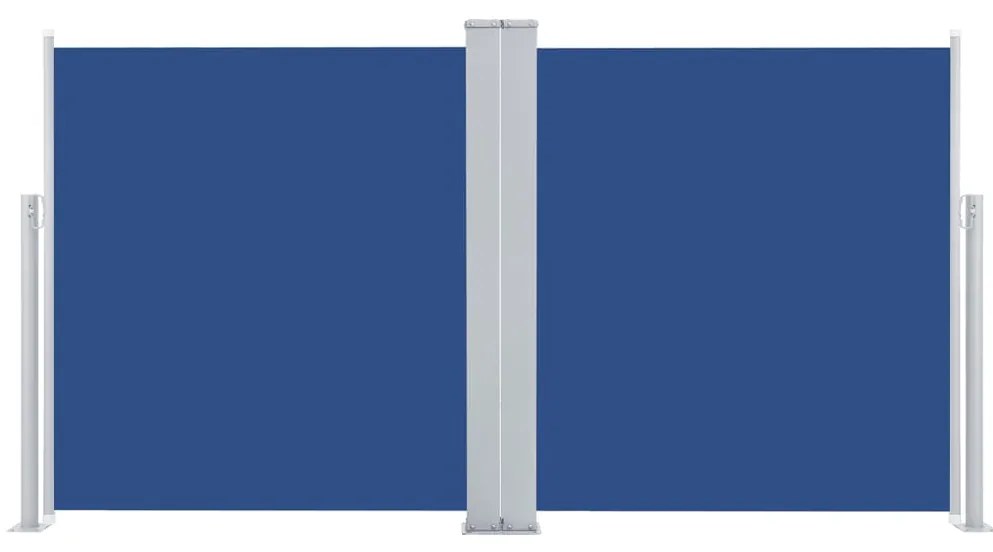 Toldo lateral retrátil 100x600 cm azul