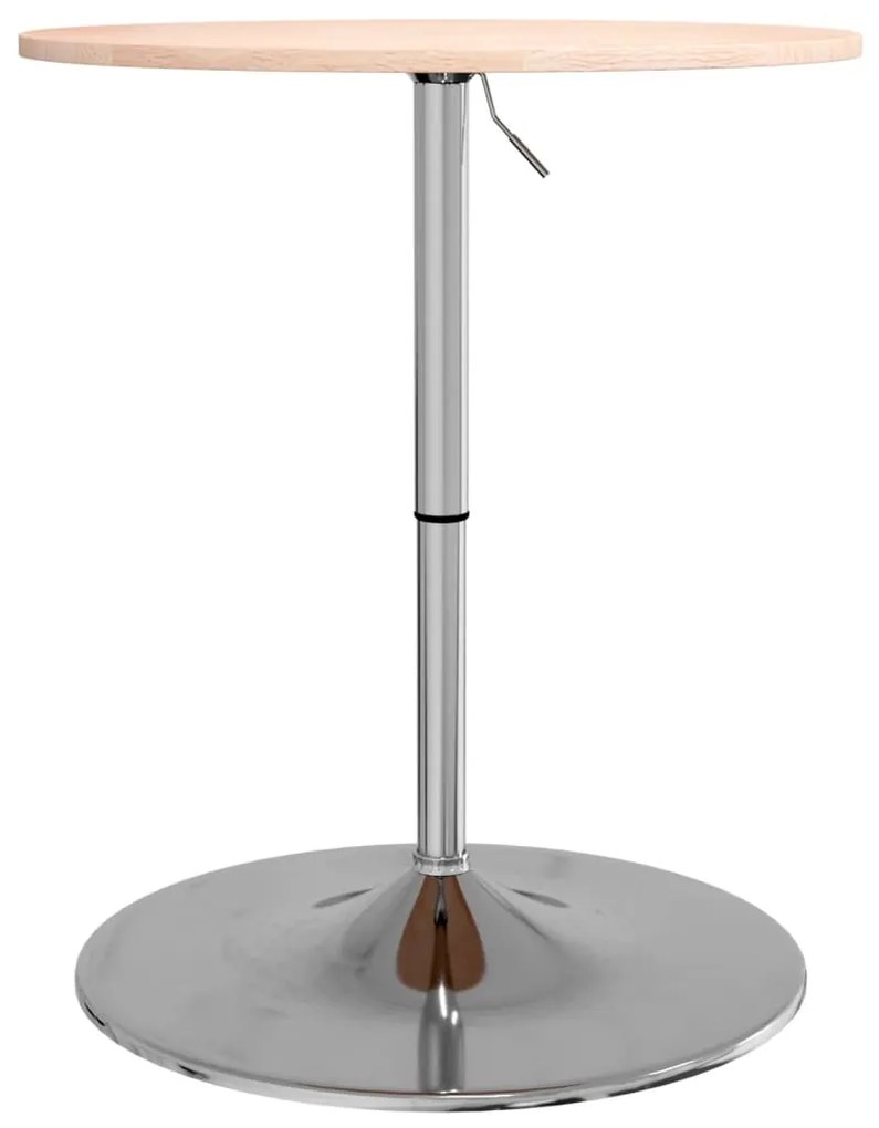 Mesa de bar Ø60x89,5 cm madeira de carvalho maciça