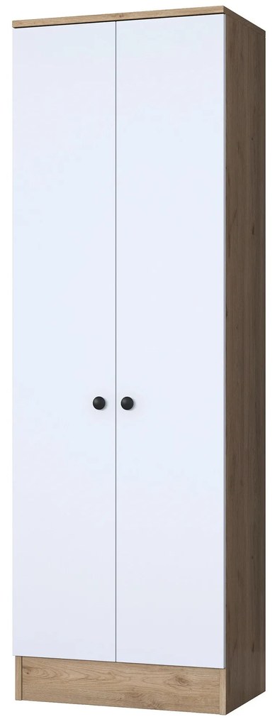 Cabide P6 – Branco Nogueira – 59,8x182,8x37,5 cm