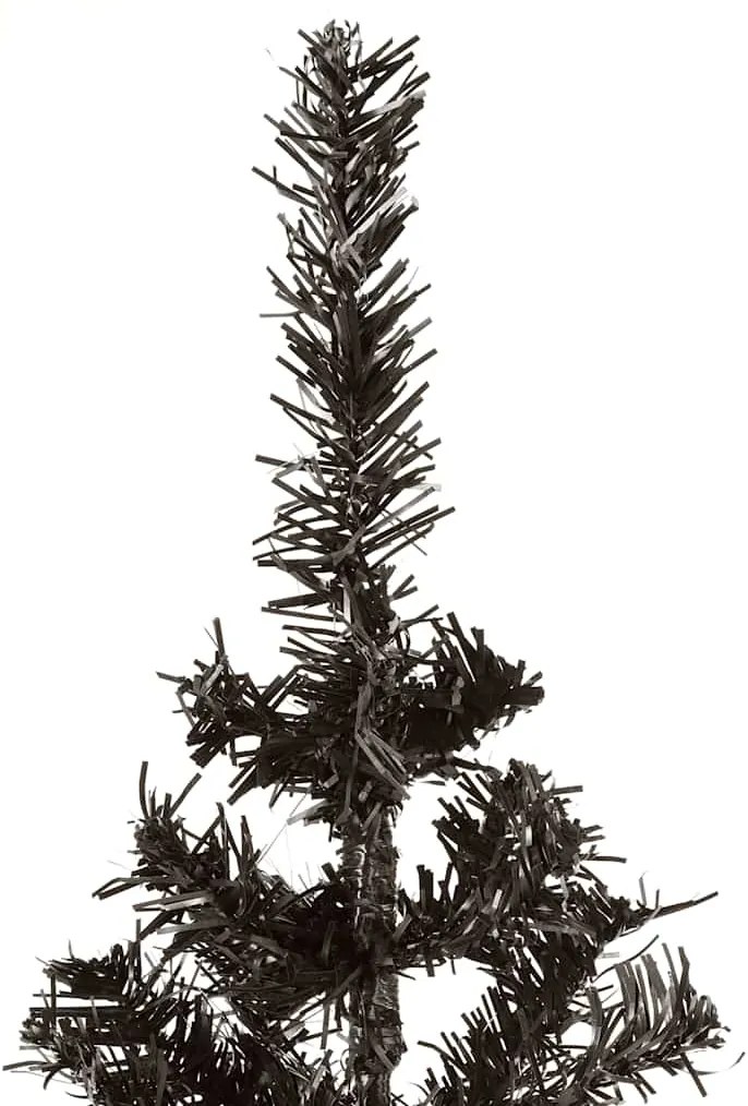 Árvore de Natal fina 150 cm preto