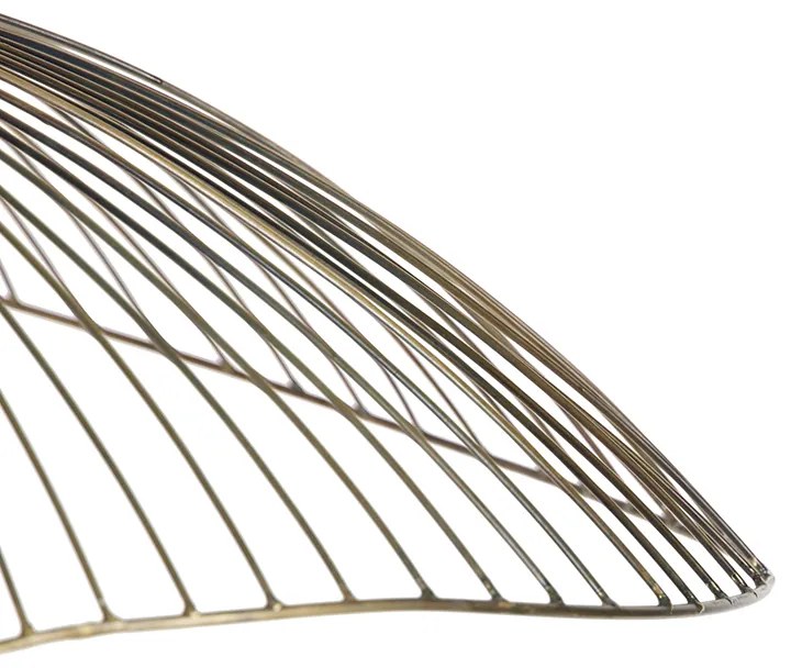 Candeeiro de suspensão design latão 64 cm - Pia Design