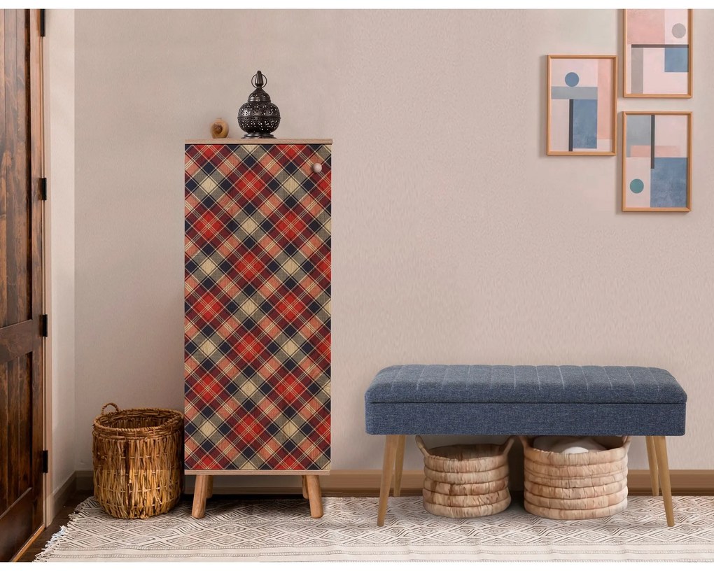 Conjunto de Mobiliário de Entrada Vegas – Sonomo/Dark Blue – Sapateira